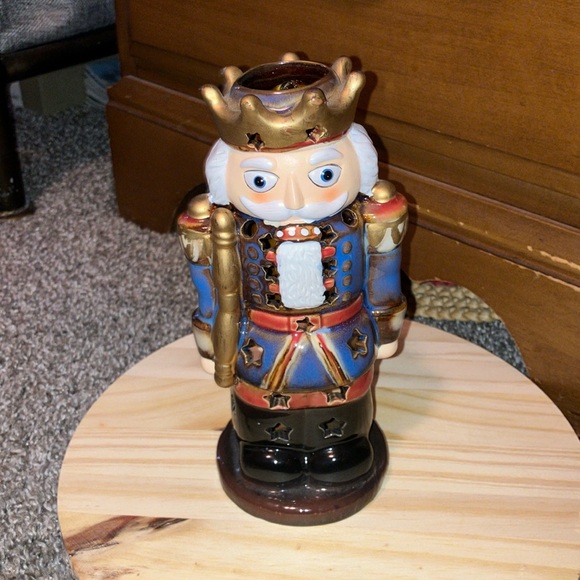 Yankee Candle Other - YANKEE CANDLE THE NUTCRACKER STONEWARE TEA LIGHT HOLDER 7.5” TALL NEW